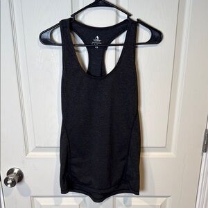 icyzone Black Racerback Tank Top